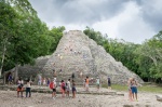 Pirámide de Nohoch Mul
México, Riviera Maya, Cobá, mayas, pirámide