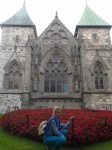 puerta trasera catedral de stavanger