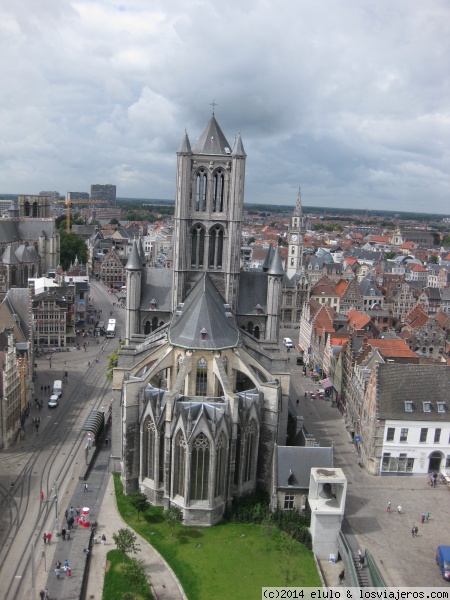 Desde el Belfort
Desde la torre del Belfort en Gante, Bélgica
