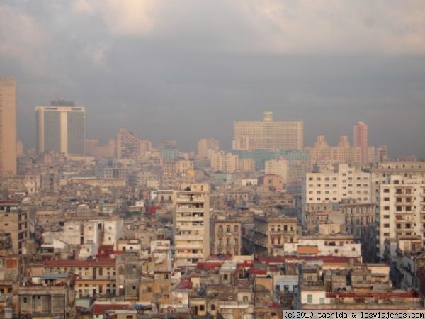 LA HABANA
Vistas de la Habana, desde el Hotel Sevilla
