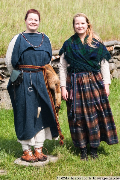 Vikingas
Estas vikingas estaban en la Granja de la Edad de Hierro
