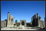 Plaza Registán en Samarkanda
Registán Samarkanda