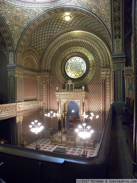 Sinagoga española
Interior de la Sinagoga española de Praga
