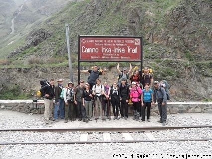 Camino del Inca
Punto de inicio del camino Inka, foto de grupo
