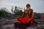 Santon en Orchha, India