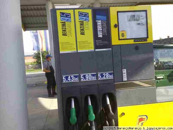 Precios combustible agosto2015 - Rumania