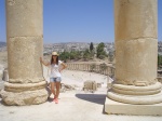 Ciudad romana de Jerash en Jordania