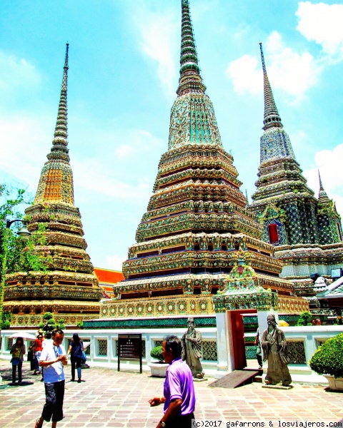 Estupas - Wat Po
Estupas - Wat Po- Palacio Real
