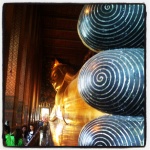 Buda reclinado
Buda, reclinado, unos, metros, largo, alto, inmensa, representación, digna