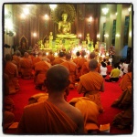 Monjes Budistas, Templo