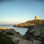 Torre veneciana Menorca
torre playa torreon menorca piedras isla