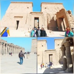 Columnatas y Fachada del Templo de Isis