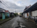 estado de las calles circundantes de Colon en bocas del toro