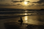 HACIENDO SURF AL ATARDECER
TOUBAB, DIALAO, SENEGAL, Haciendo, surf, atardecer