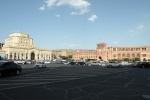 La plaza de República en Ereván