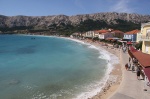 Playa de Baska en isla Krk