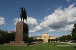 Plaza del rey Tomislav de Zagreb