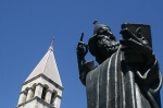 Estatua en Split
escultura estatua clérigo split