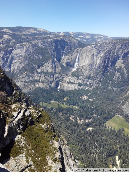 El valle desde Glacier Point
Vistas impresionantes
