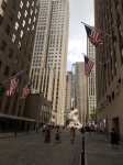Calle Rockefeller Plaza, patriótica como todas