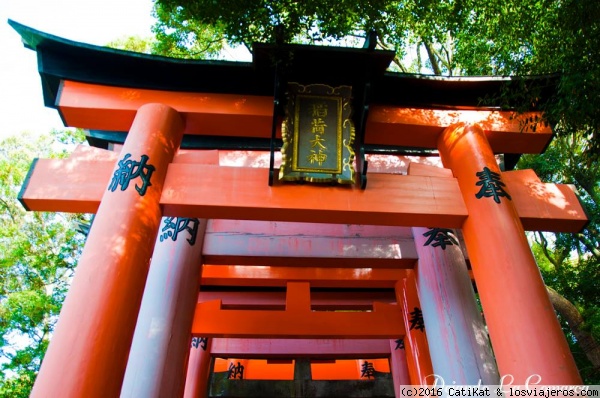 Tori
Fushimi Inari-taisha, un santuario a las afueras de Kyoto.
