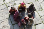 Niños Tamang jugando