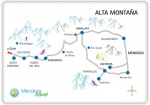 mapa alta montaña