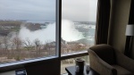 Cataratas del Niagara desde la habitación del The Oakes Hotel Overlooking the Falls