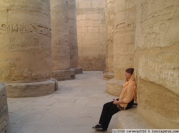 Templo de Karnak
Templo de Karnak prácticamente solitario, un lujo para disfrutarlo  sin prisas
