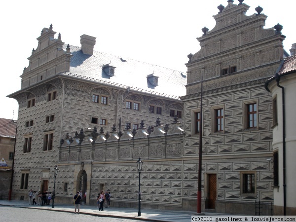 Palacio de Schwarzenberg de Praga
Vista de la preciosa fachada del imponente palacio de Schwarzenberg, cerca del Castillo.
