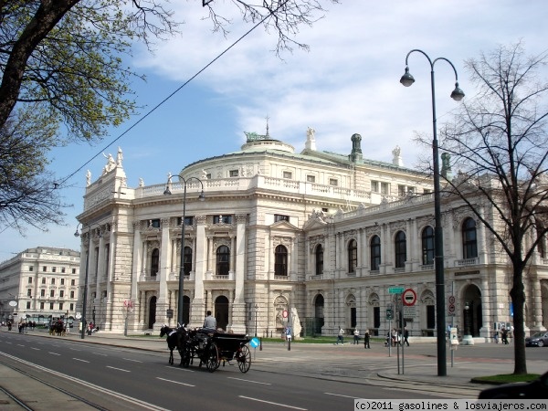 El Burgtheater de Viena
Este edificio renancentista esta considerado como uno de los escenarios más prestigiosos de habla germana.
