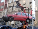 La grua de Praga en acción
Praga Republica Checa Coche Grua