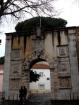 Entrada a las murallas de Lisboa