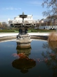 Fuente de Parque de Volksgarten en Viena