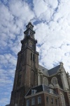 La iglesia de Westerkerk en Amsterdam