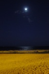 Campello: playa, luna y mar