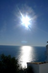 El sol del Faro de Cabo la Nao