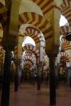 Interior de la Mezquita de Cordoba