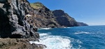 Vista costera llegando al mar, La Palma