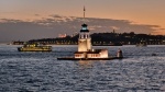 Puesta de sol desde Üsküdar, Estambul