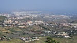 Vista de Las Palmas desde el pico Bandama, Gran Canaria