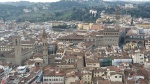 Vistas desde la cúpula del Duomo de Florencia