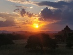 Atardecer en Bagan