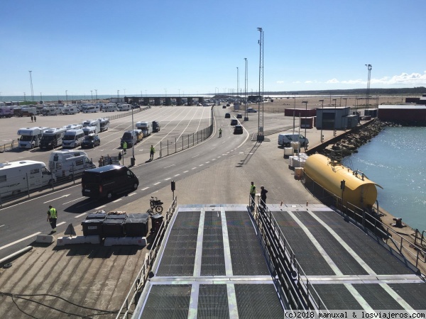 Ferry Hirtshals-Kristiansand
En ferry hacía Noruega
