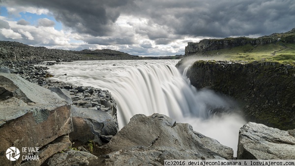 Cascada Dettifoss
La cascada de Dettifoss es la más caudalosa de Europa.
