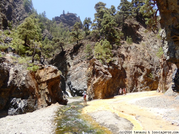 Caldera de Taburiente
Bajada del rio Taburiente de La Caldera, Parque Nacional de La Palma
