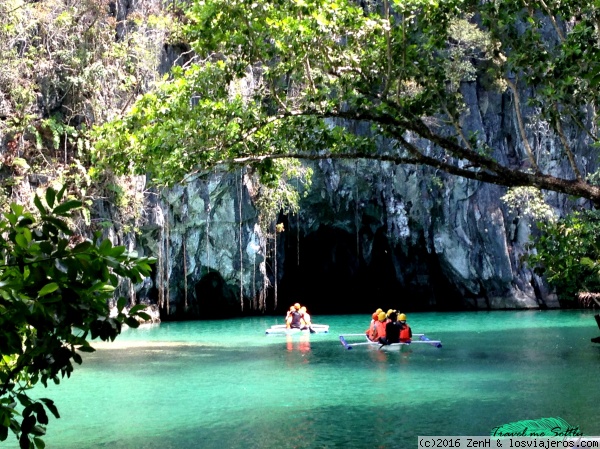 Underground River - Palawan, Filipinas
Entrada al río subterráneo de Puerto Princesa, Palawan (Filipinas), una de las siete maravillas naturales del mundo.
