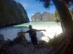 Mi amigo tony y yo en maya bay
krabi ,tailandia, thailand, aonang,