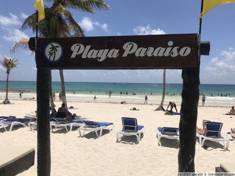 RIVIERA MAYA 2017 - Blogs de Mexico - Tulum, Playa Paraiso, Gran Cenote y Coba (3)