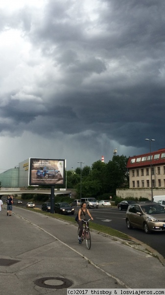 Eslovenia Ljubljana Nubarrones
El cielo tenía una pinta chunguísima.
